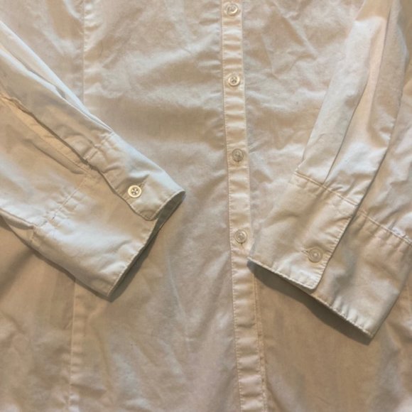 LA REDOUTE White Button Down Shirt size 10 - Picture 4 of 7